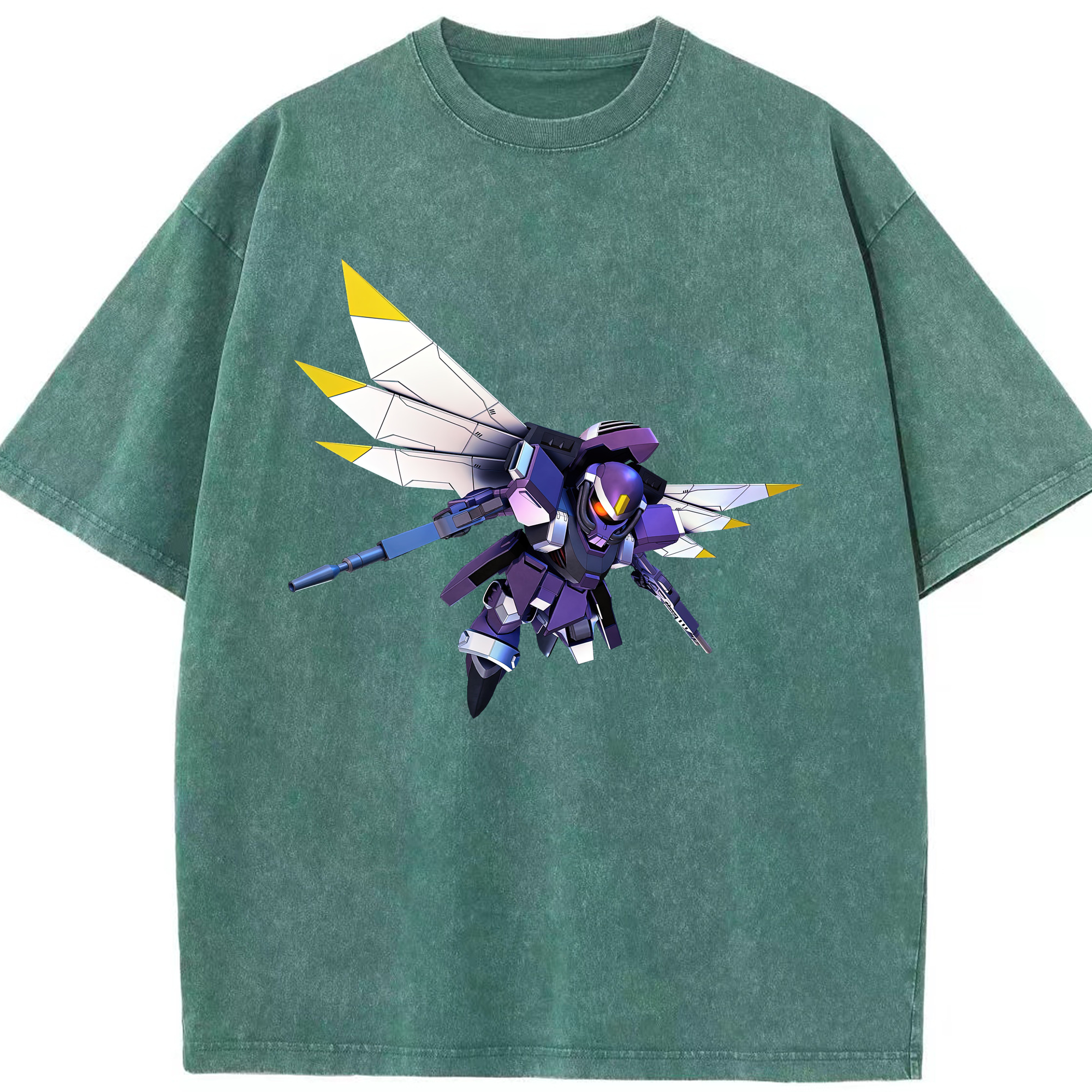 （画像用） 機動戦士ガンダム Mobile Suit Gundam 綿100% ヴィンテージ風 半袖Tシャツ（フロントプリント）